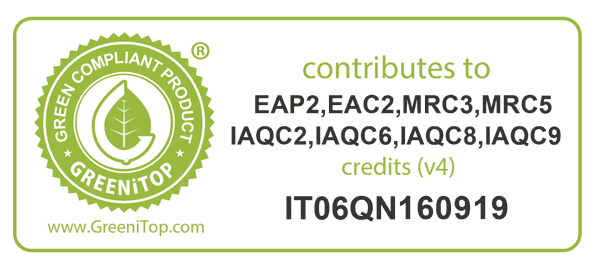 LEED Credit Products Partition Sealed