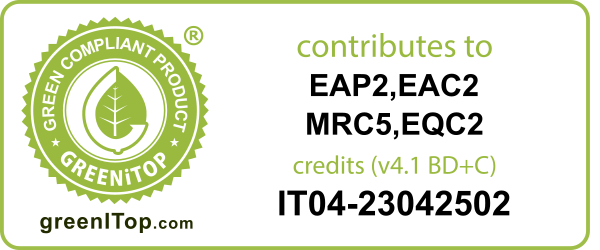 LEED Credit Products Isotherm Easy